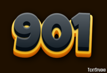 901 Texteffekt