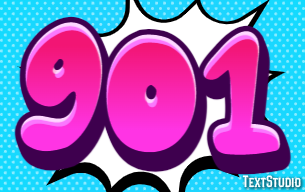 901 Texteffekt