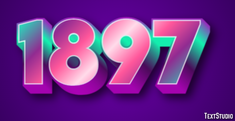 1897 Text Effect