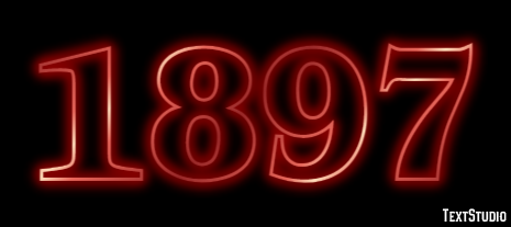 1897 Text Effect
