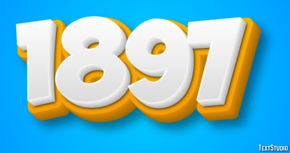 1897 Text Effect