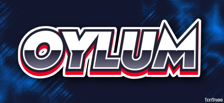Oylum Effetto testo