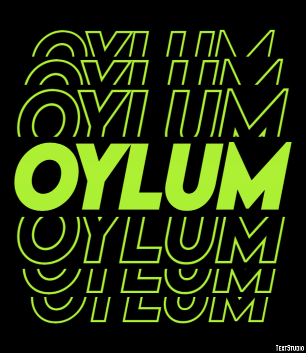 Oylum Effetto testo