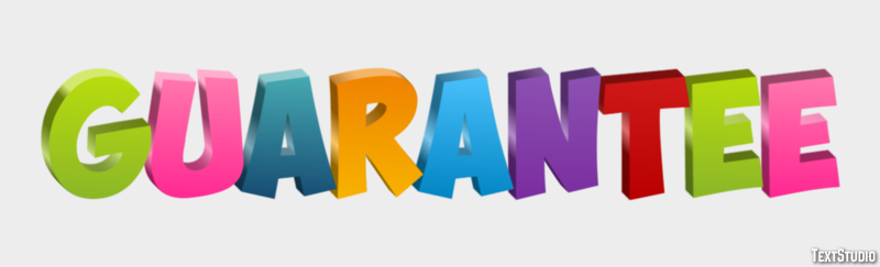 Guarantee Efecto de Texto
