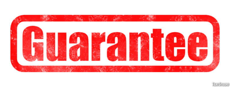 Guarantee Efecto de Texto