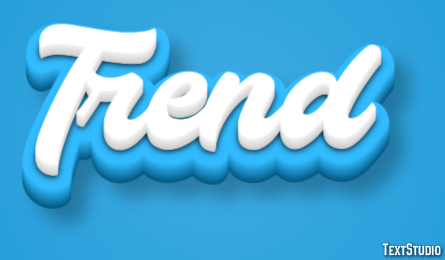 Trend Text Effect