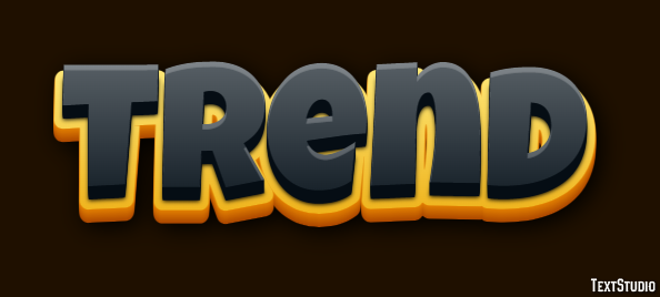 Trend Text Effect