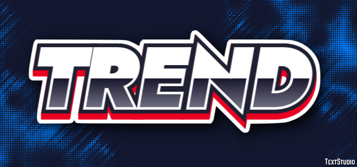 Trend Text Effect