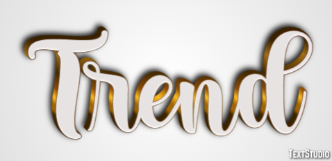 Trend Text Effect