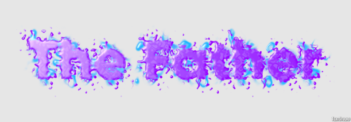 The Father Text effect