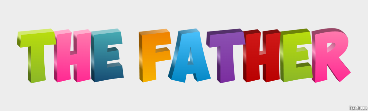 The Father Texteffekt