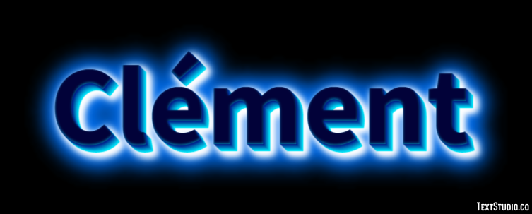 Clément Tekst Effect