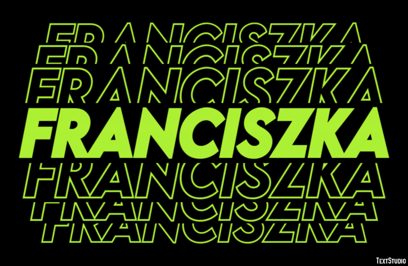 Franciszka Efekt tekstowy