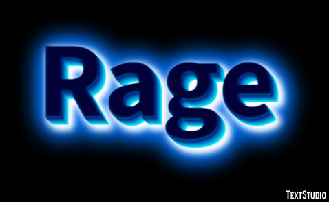 Rage Text Effect