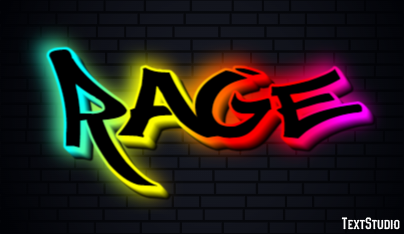 Rage Text Effect