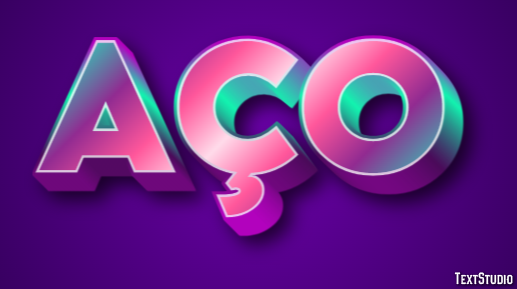 Aço Text Effect