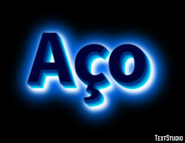 Aço Text Effect