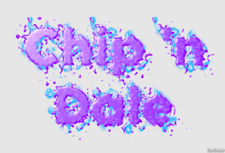 Chip 'n Dale Text Effect