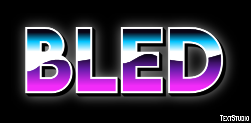 Bled Effetto testo