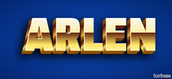 Arlen Text Effect
