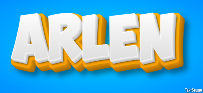 Arlen Text effect