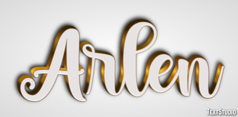 Arlen Text Effect