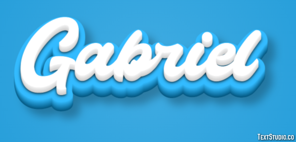 Gabriel テキスト効果