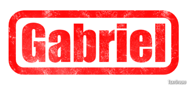 Gabriel Effetto testo
