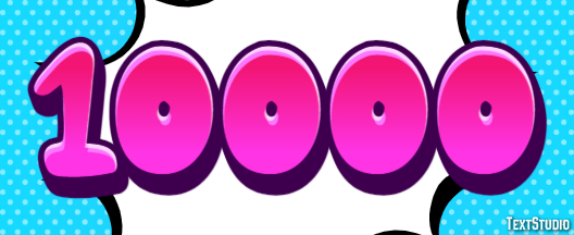 10000 Effetto testo