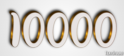 10000 Effetto testo