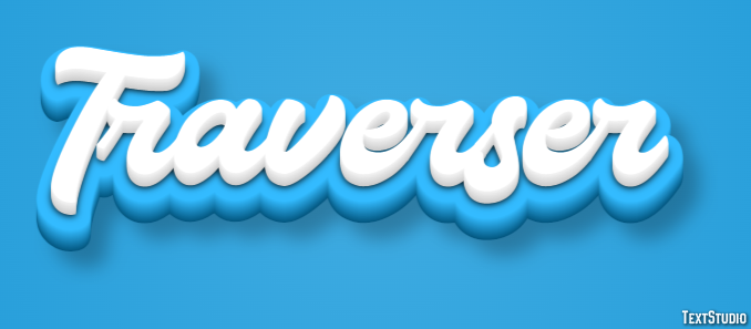 Traverser Effet de texte