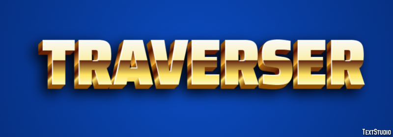Traverser テキスト効果