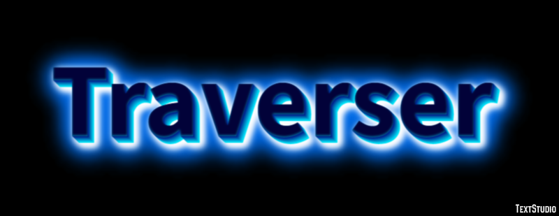 Traverser Effet de texte