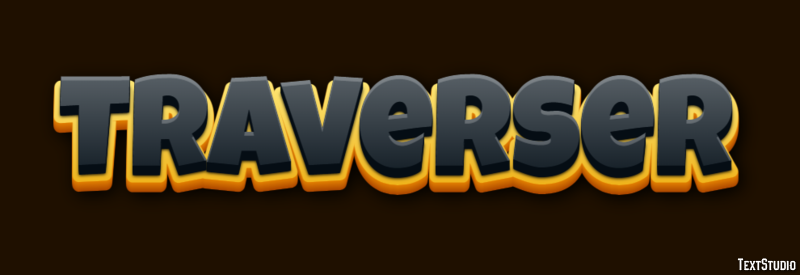 Traverser Effet de texte