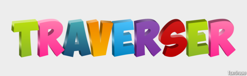Traverser Effet de texte