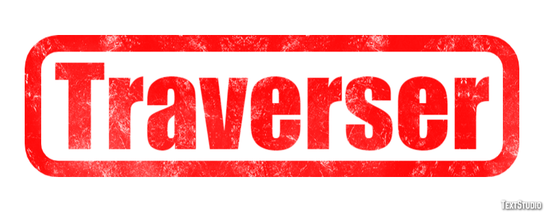 Traverser テキスト効果