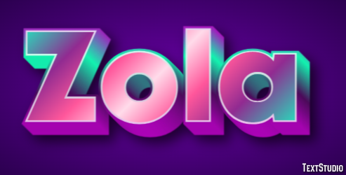 Zola Text Effect