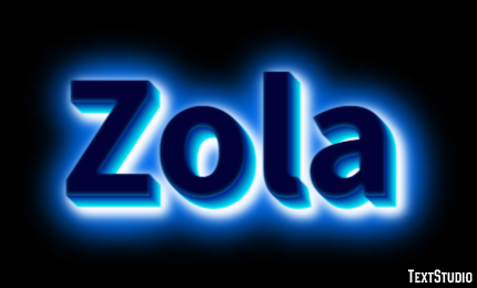 Zola Text Effect