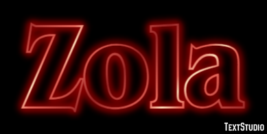 Zola Text Effect