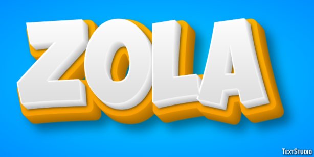 Zola Text Effect
