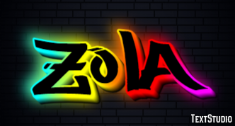 Zola Efecto de texto