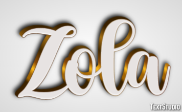 Zola Text Effect