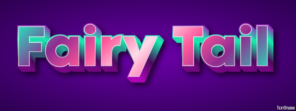 Fairy Tail Efekt tekstowy