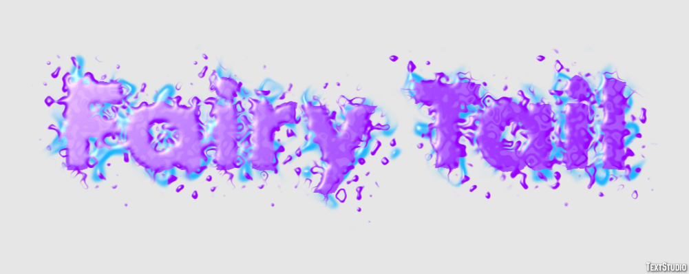 Fairy Tail Text effect