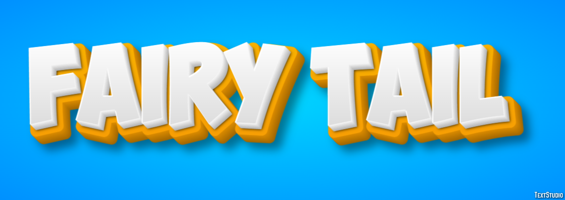 Fairy Tail Text Effect