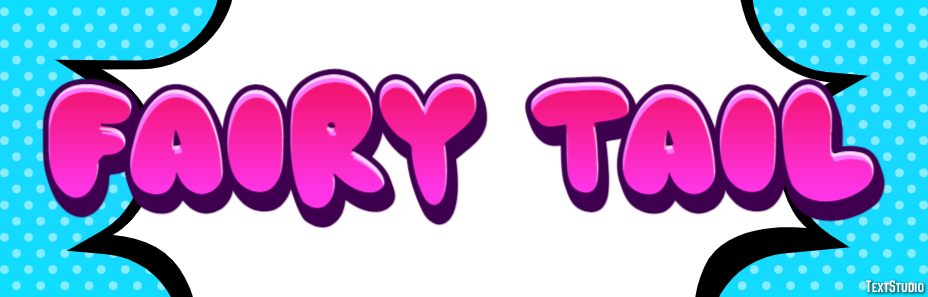 Fairy Tail Text effect