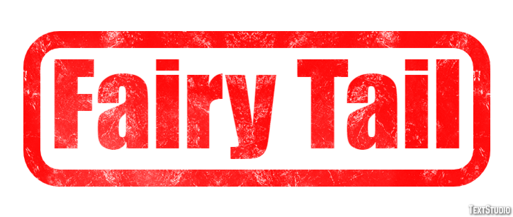 Fairy Tail Text effect