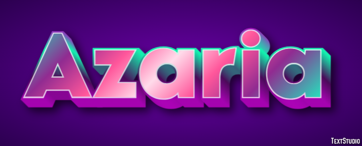 Azaria Text Effect