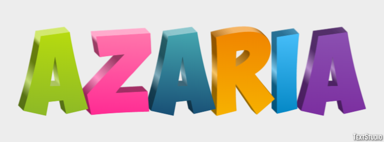 Azaria Text Effect