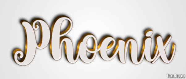 Phoenix Effetto testo